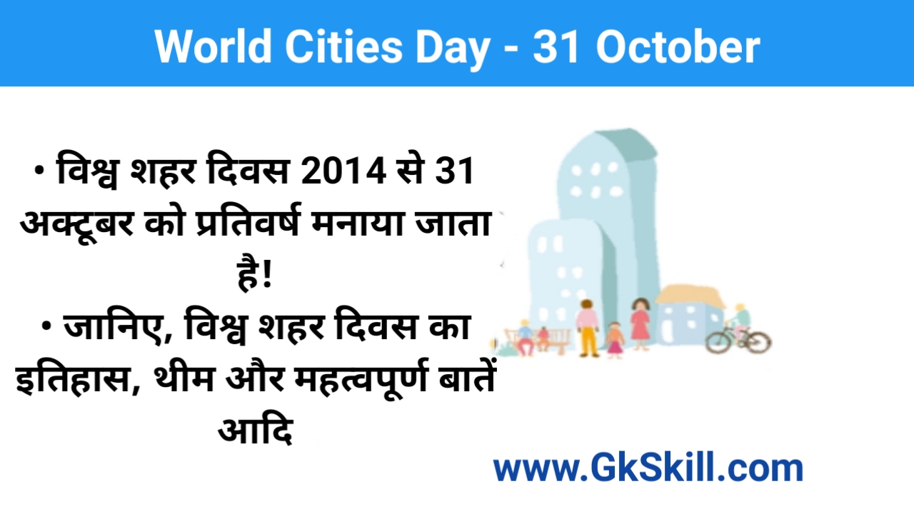You are currently viewing World Cities Day | विश्व शहर दिवस की थीम, शुरूआत और महत्‍वपूर्ण बातें