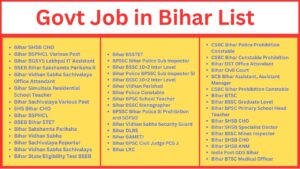 Read more about the article Bihar Govt Job in Hindi | Sarkari Naukri in Bihar